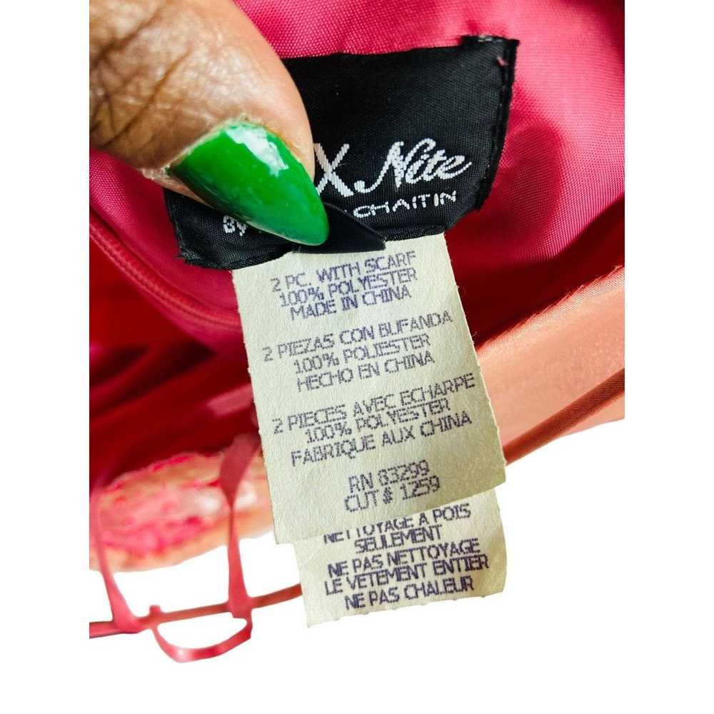 Onix Nite by Wendye Chaitin Womens Gown Dress Emb… - image 7