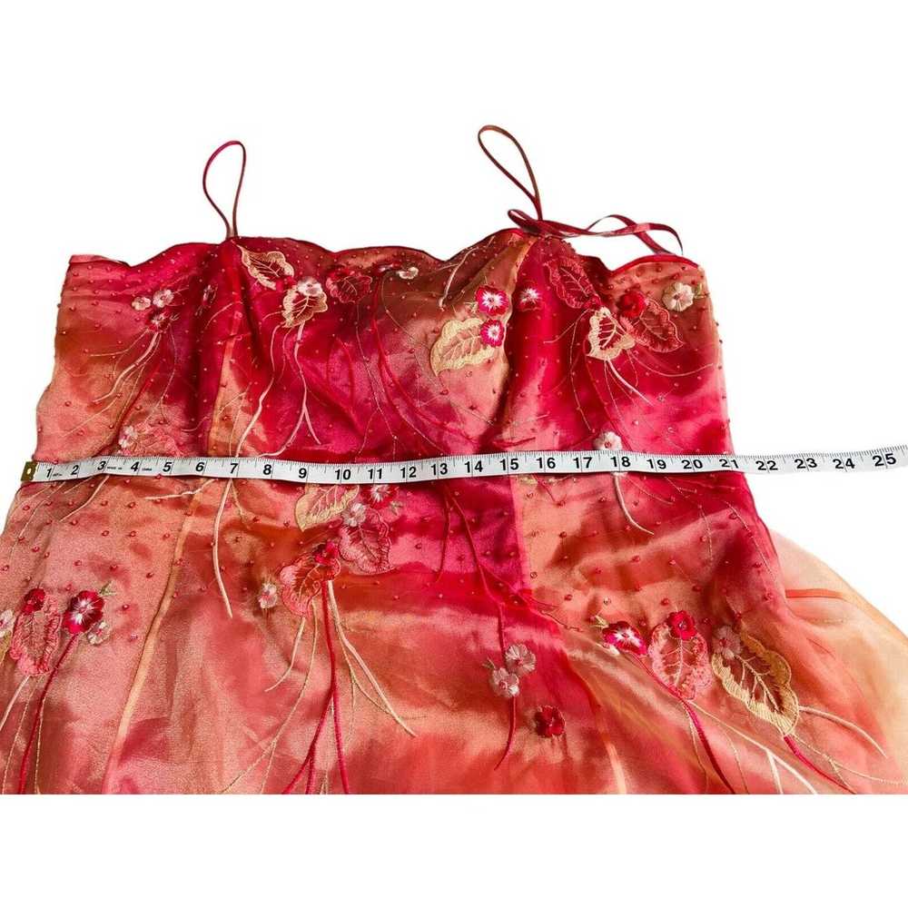 Onix Nite by Wendye Chaitin Womens Gown Dress Emb… - image 9