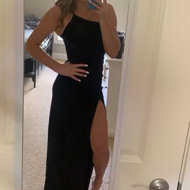 Lulus black prom dress