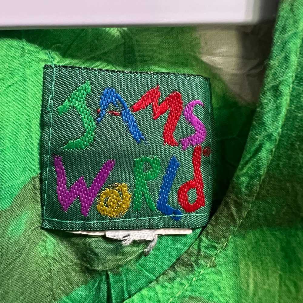 Jams World green floral Rayon Jardin Vert - image 3