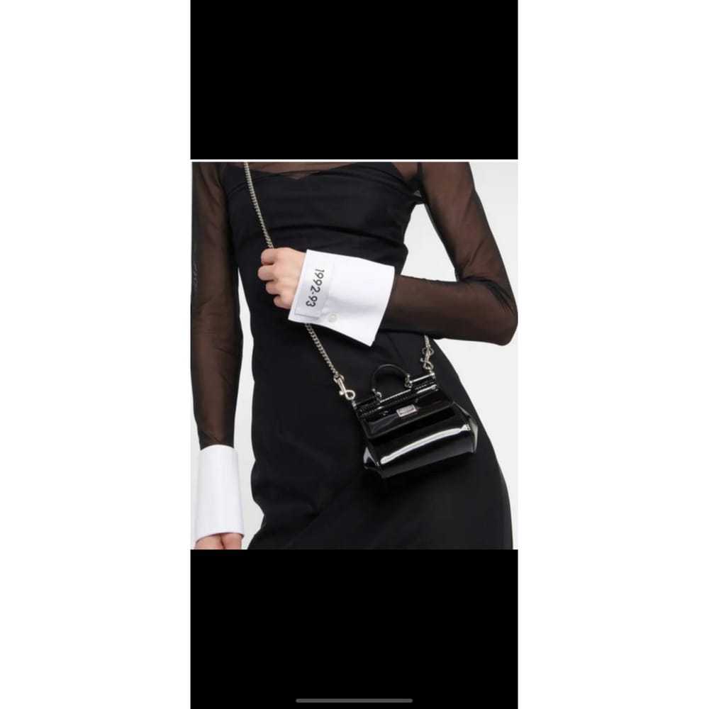 Dolce & Gabbana Sicily patent leather handbag - image 9