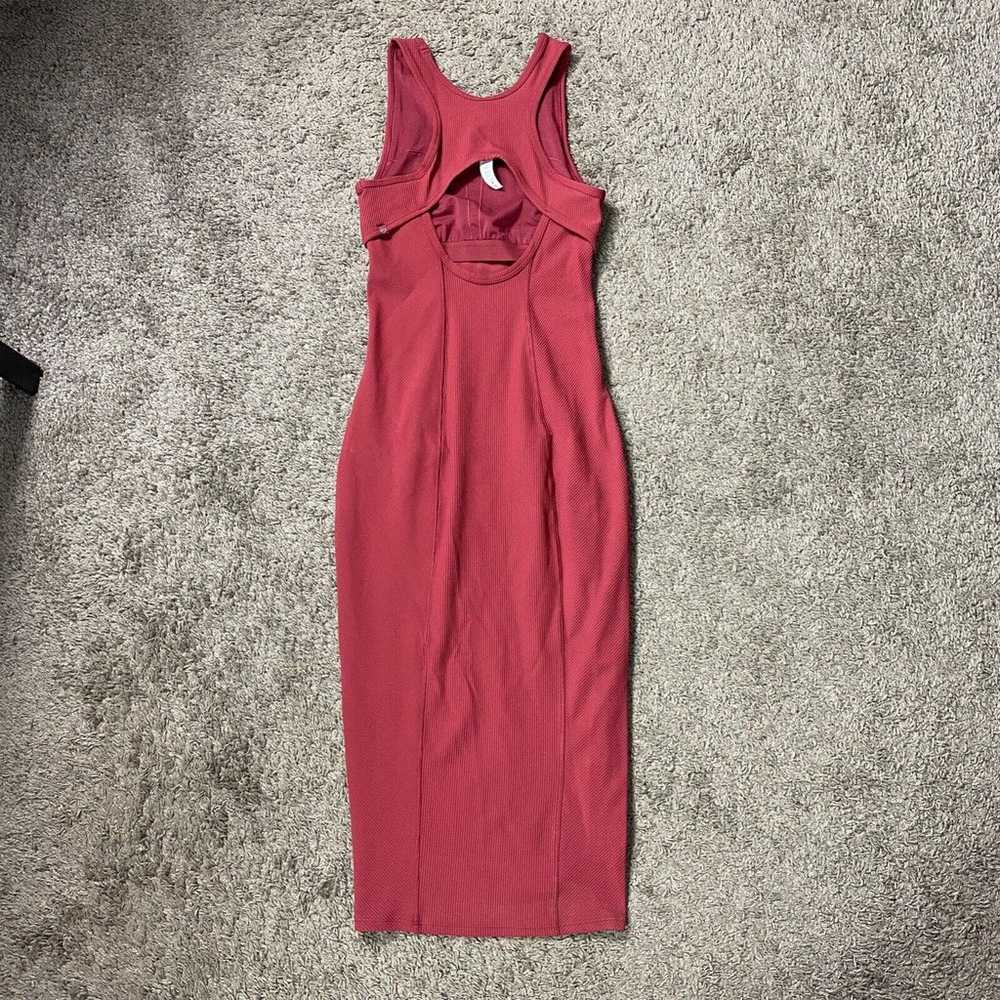Lululemon Size 2 Brunch and Back Midi Dress in Ch… - image 2