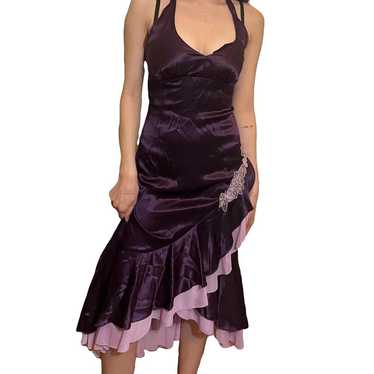 Y2K purple fairy dress
