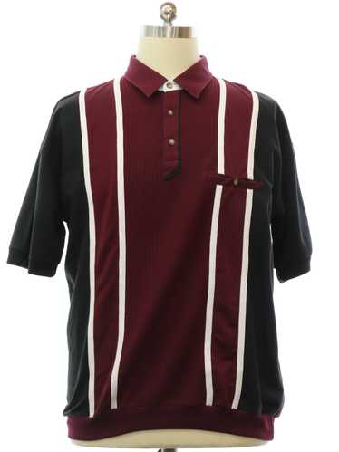 1980's Woodland Trail Mens Rugby Style Polo Shirt - image 1