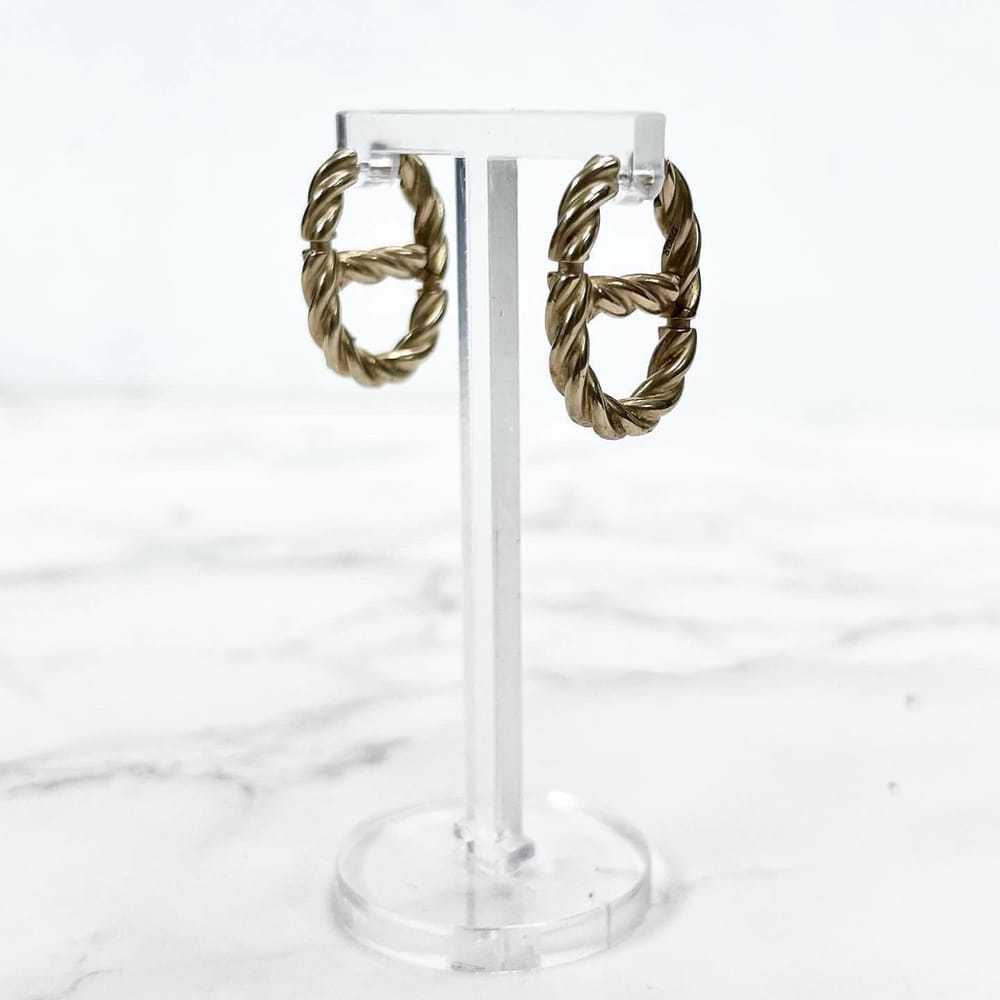 Dior Cd Navy earrings - image 4