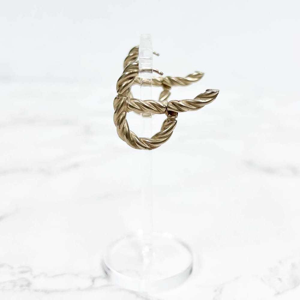 Dior Cd Navy earrings - image 8
