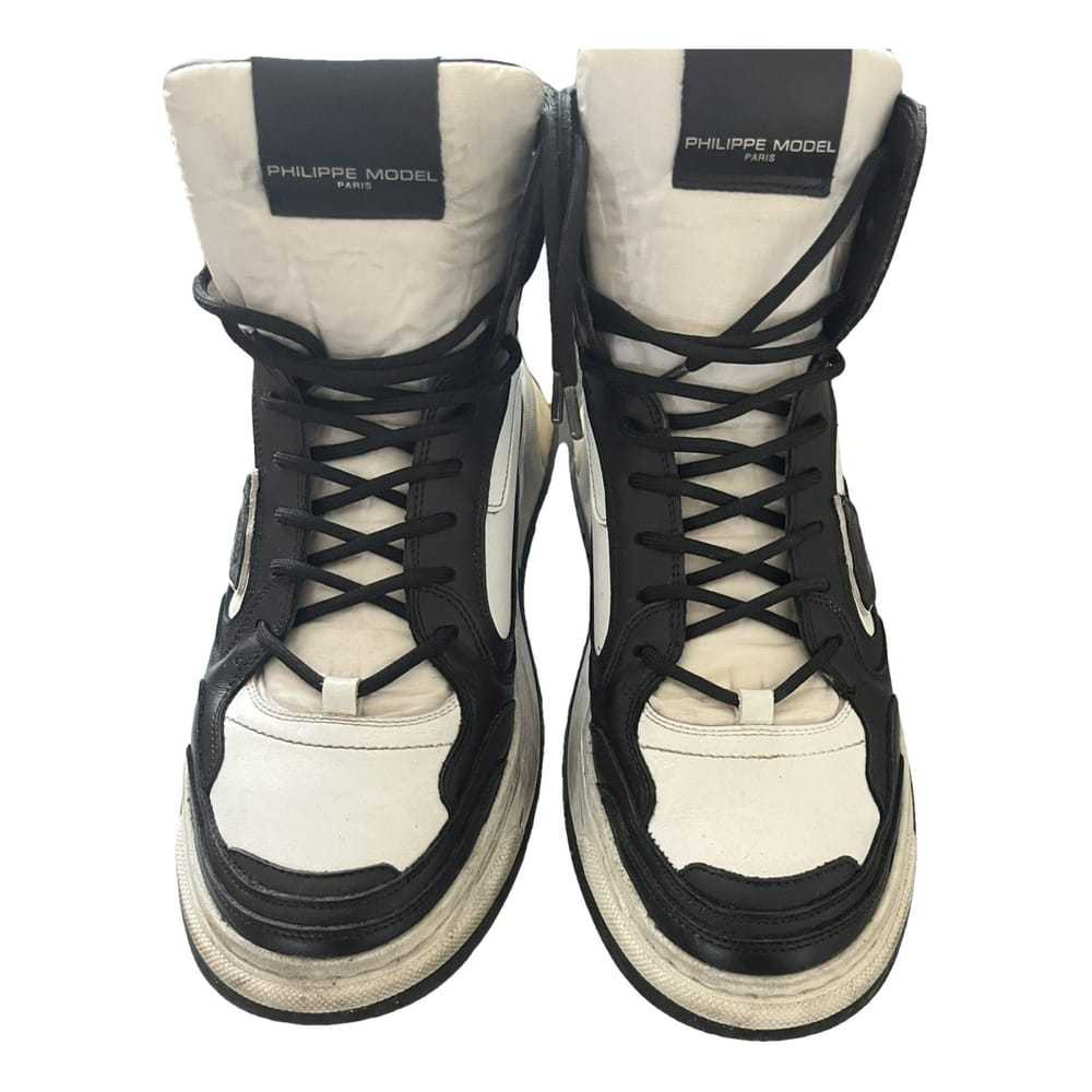 Philippe Model Leather high trainers - image 1
