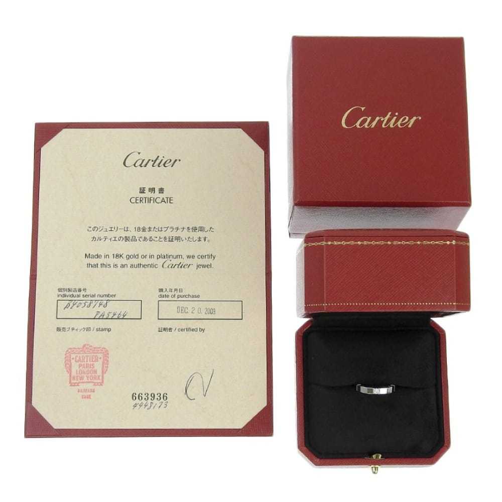 Cartier Lanières white gold ring - image 4