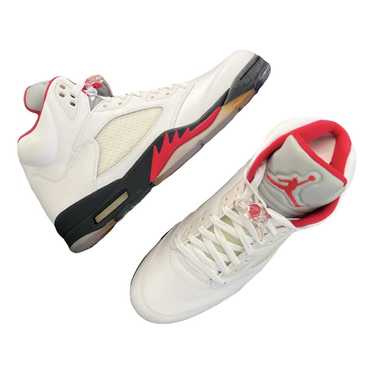 Jordan Leather high trainers - image 1