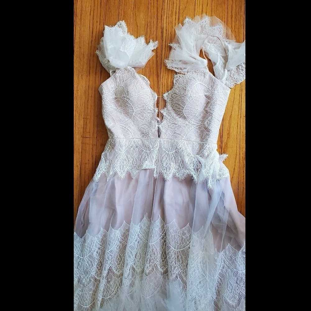 Bohemian lace wedding dress! - image 2