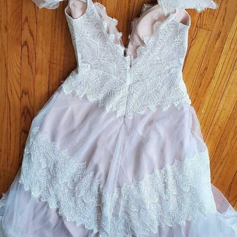 Bohemian lace wedding dress! - image 4