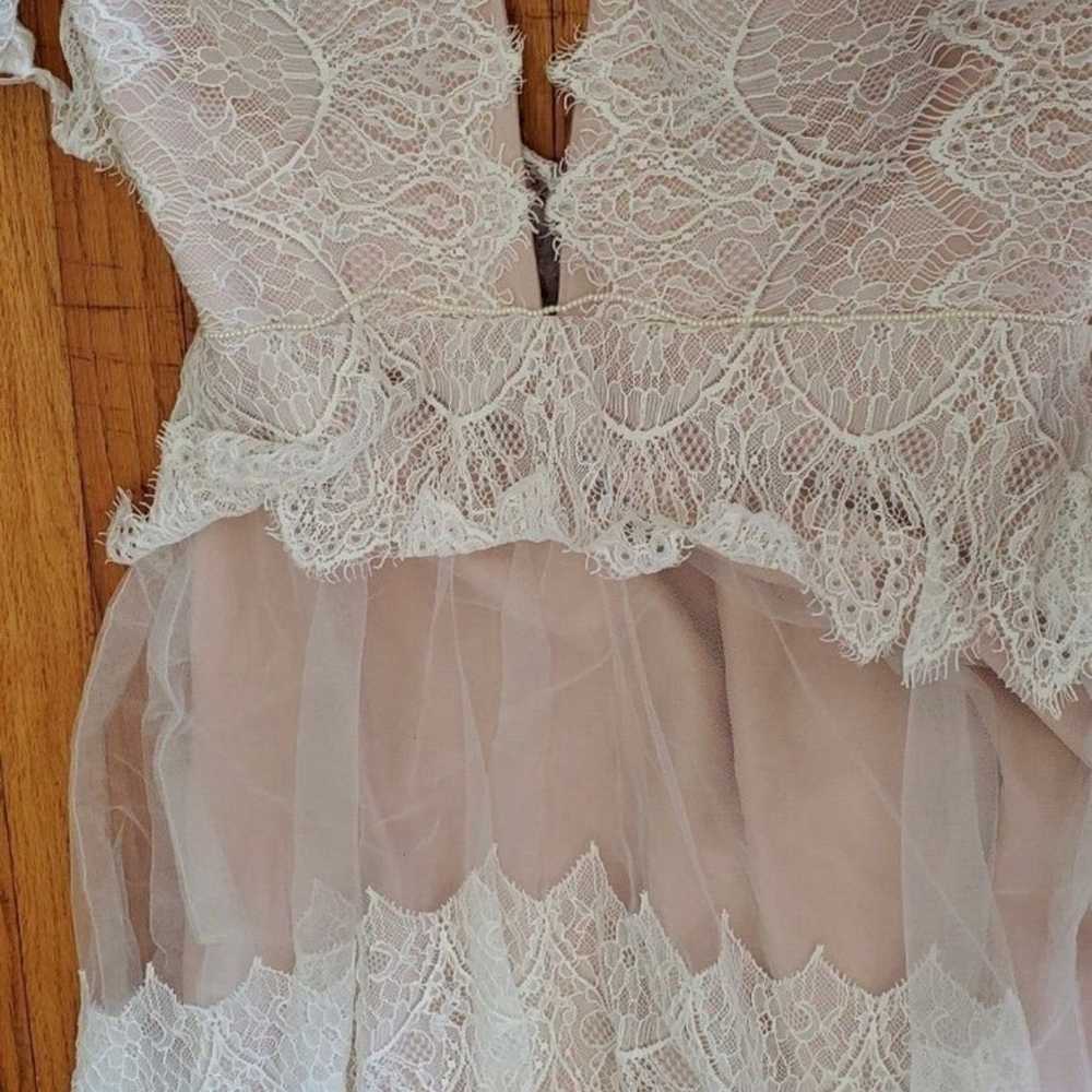 Bohemian lace wedding dress! - image 5
