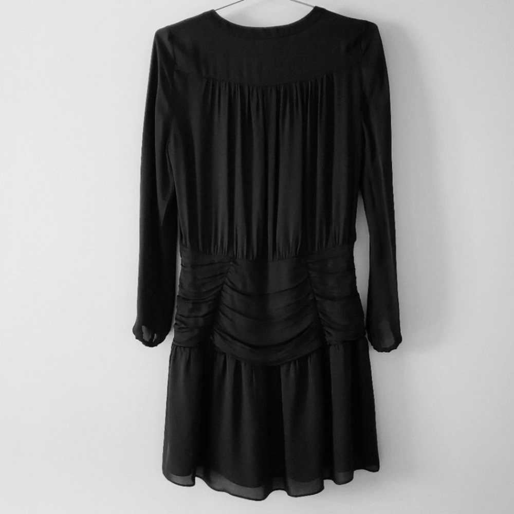 Parker Women's Zee Long Sleeve Ruched Waist Black… - image 6