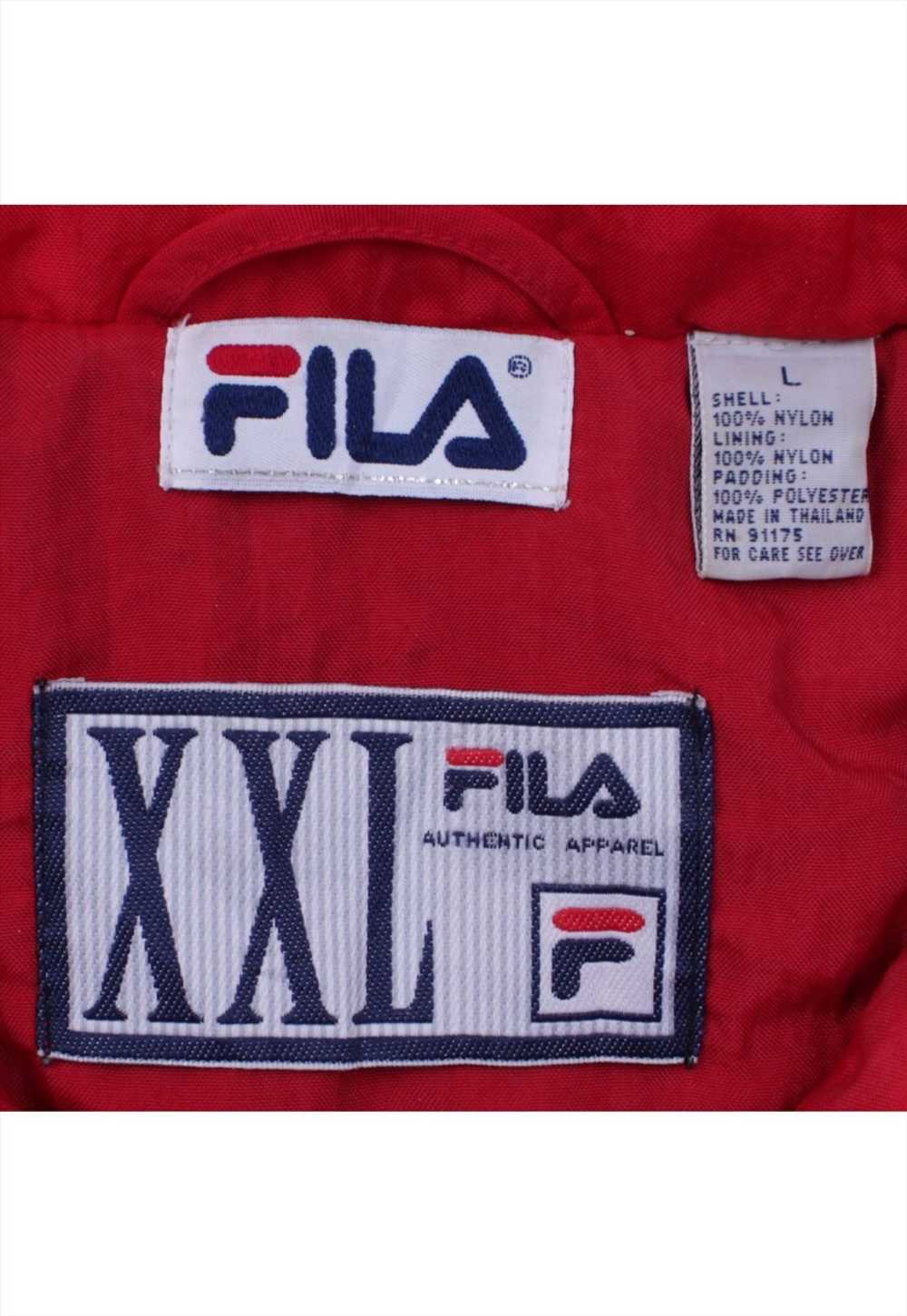 Vintage 90's Fila Windbreaker Track Jacket Retro … - image 3