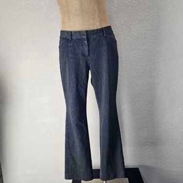 Express 12r Editor Barely Boot Grey Trouser Pant - image 1