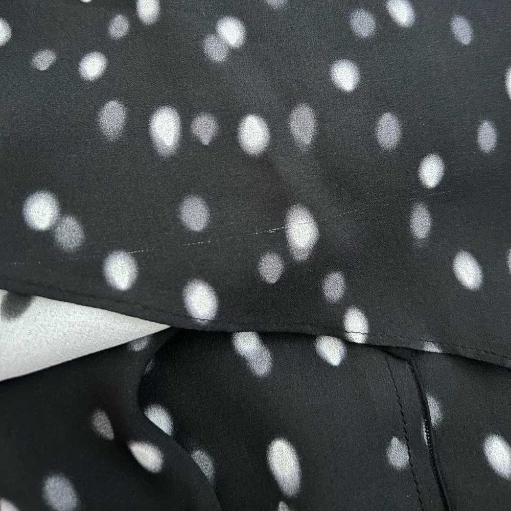 Proenza Schouler Silk Polka Dot Dress Size: 8 $12… - image 10