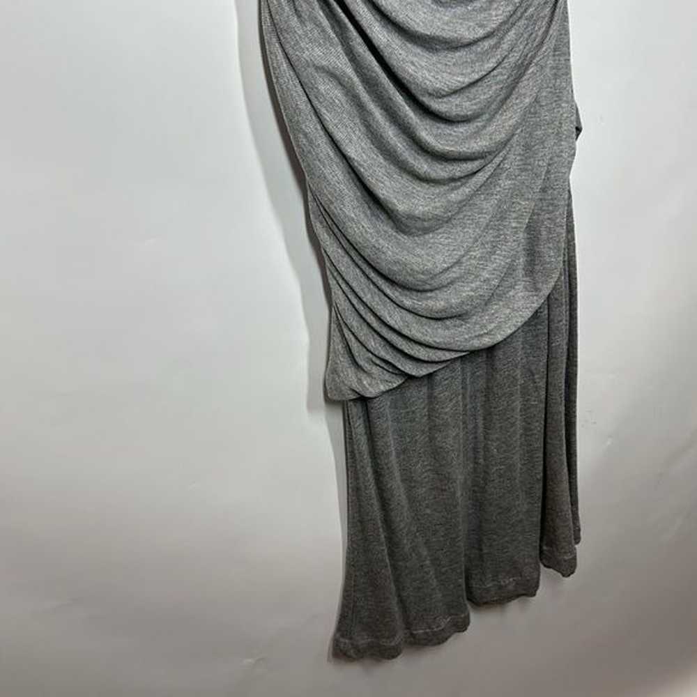 Alexander Wang | Women’s 4 Gray Ruched Dress Jers… - image 3