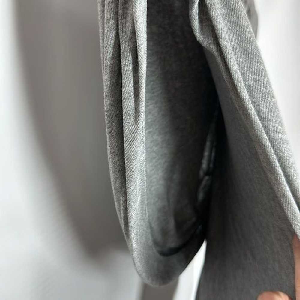 Alexander Wang | Women’s 4 Gray Ruched Dress Jers… - image 4