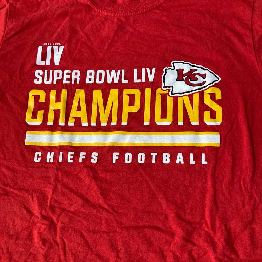 Super Bowl LIV Champions Kansas City Chiefs Medium - image 1