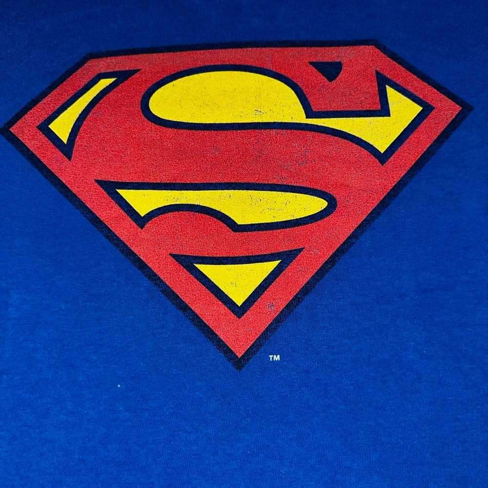 Y2K Superman T-shirt by FifthSun S15 by DC comics… - image 2