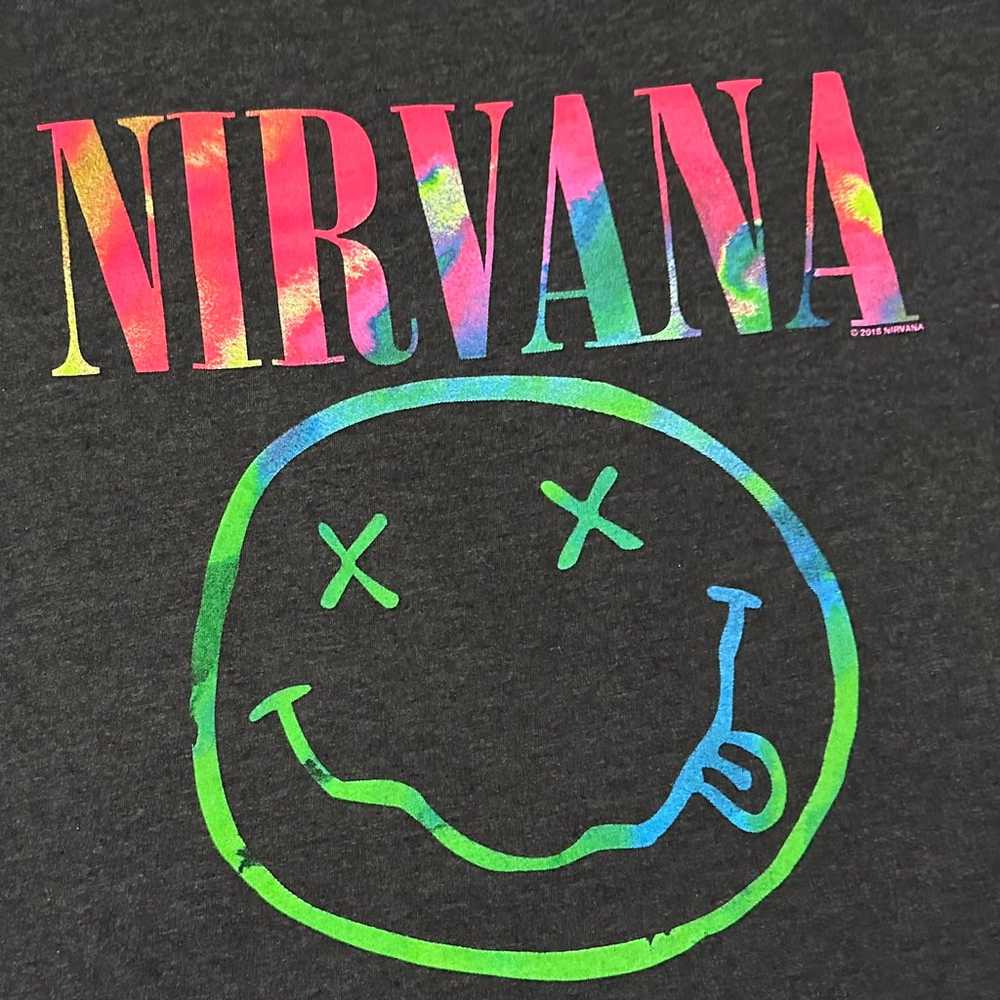 Nirvana Black Graphic Men’s T-Shirt - image 1