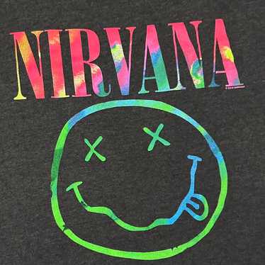 Nirvana Black Graphic Men’s T-Shirt - image 1