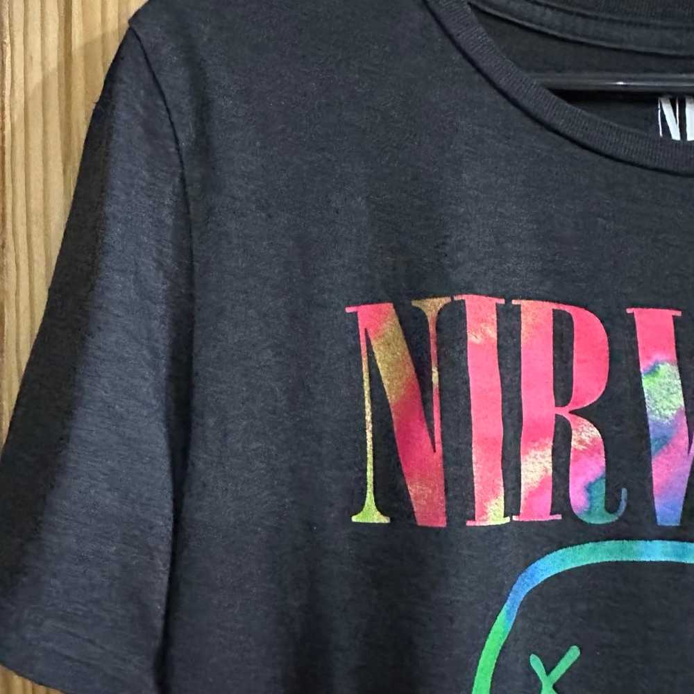 Nirvana Black Graphic Men’s T-Shirt - image 8