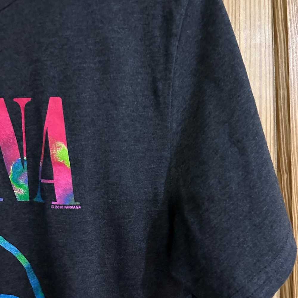 Nirvana Black Graphic Men’s T-Shirt - image 9