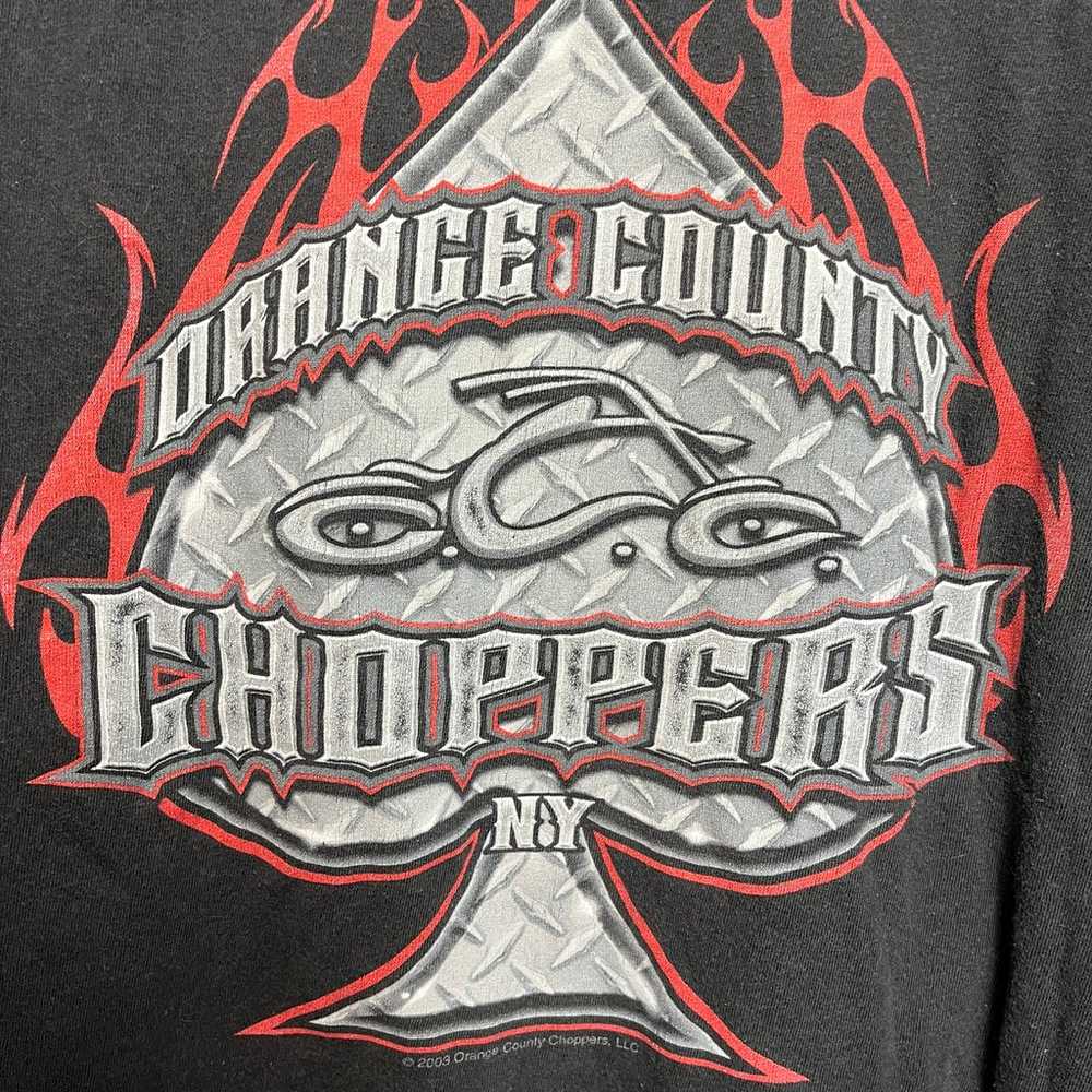 2000s Orange County Choppers Motorcycle Graphic T… - image 4