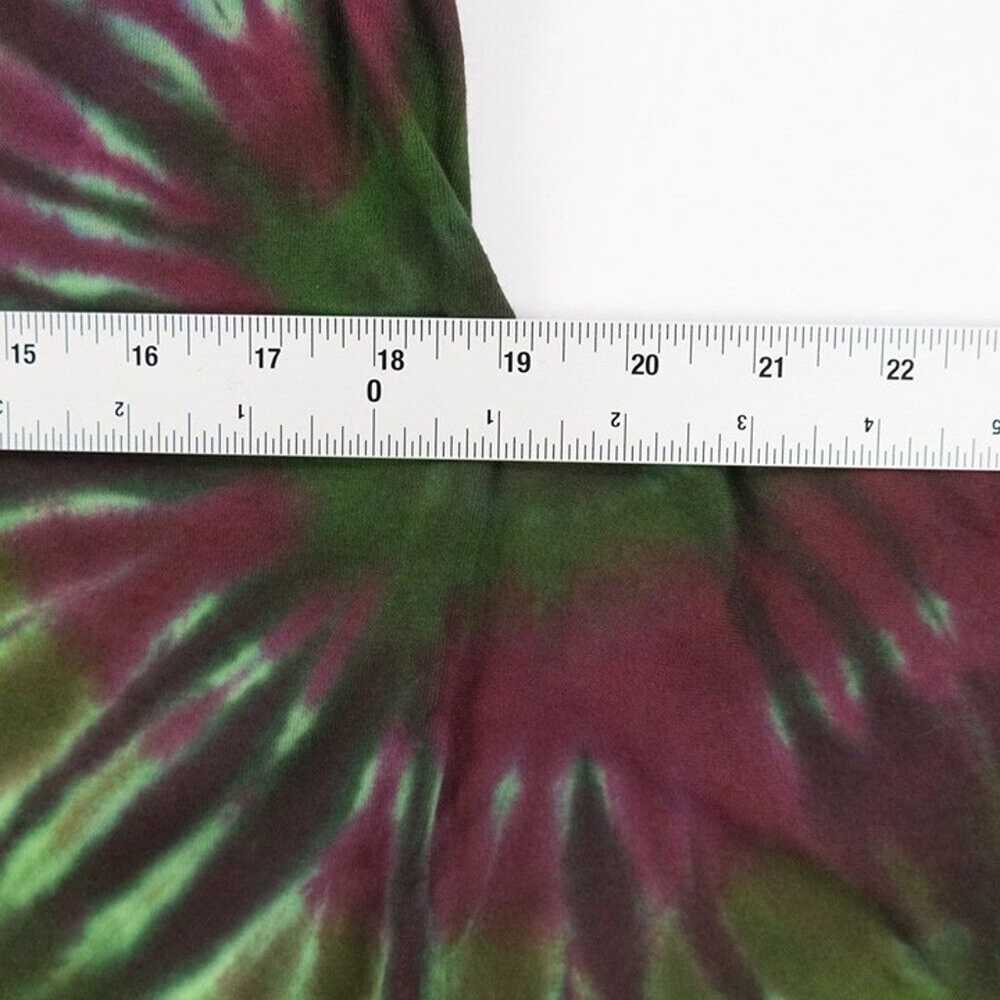 NWOT Single Stitch T-Shirt Blank Hand Tie Dyed Wh… - image 5