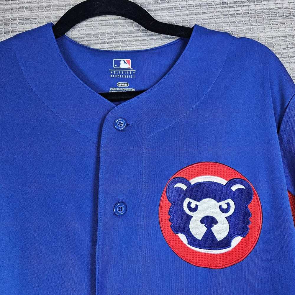 Chicago Cubs Jersey Mens Medium Cubbie Bear MLB B… - image 4