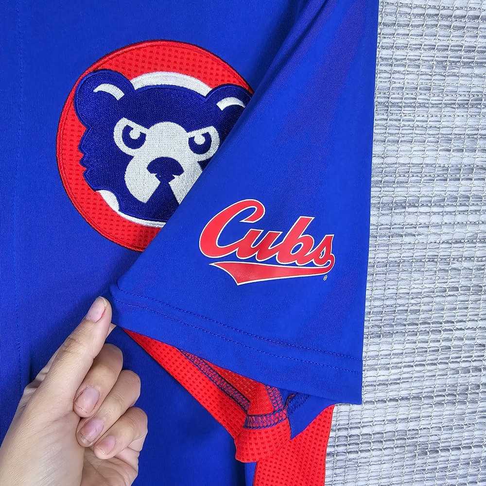Chicago Cubs Jersey Mens Medium Cubbie Bear MLB B… - image 5