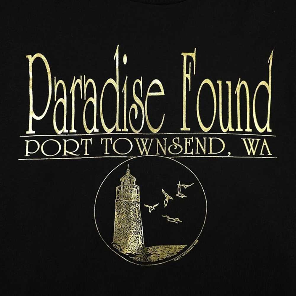 Vintage Port Townsend T Shirt Mens Size Medium Bl… - image 2