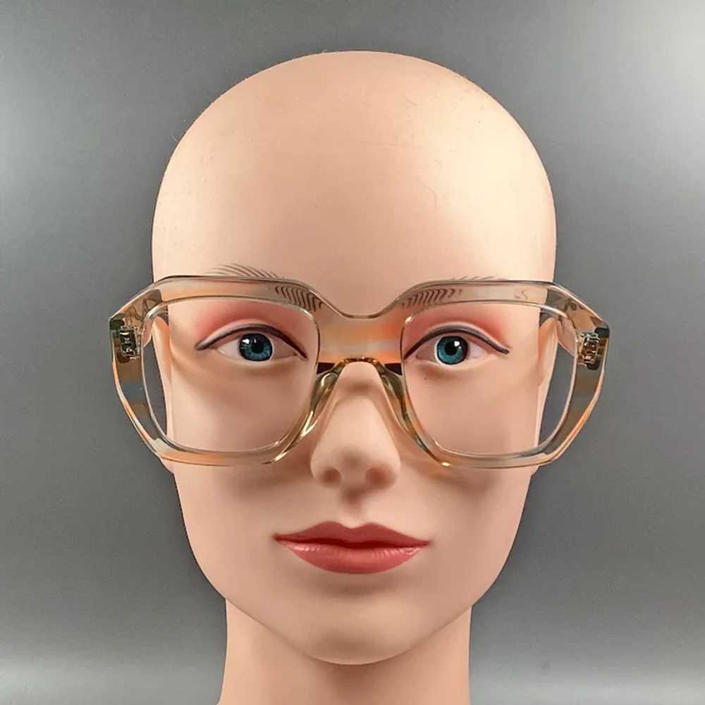 Vintage triomphe frasme glasses Celine Dion Eyegl… - image 3