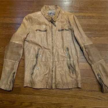 Vintage diesel leather jacket - Gem