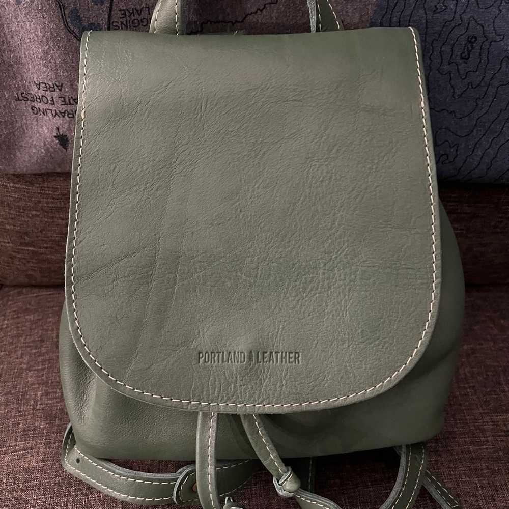 Portland Leather Goods Eucalyptus Bucket Backpack - image 1