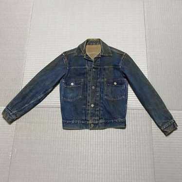melhem 50’s LEVI'S DENIM RANCH JACKET Vintage 1990s LEVIS 75505-0212 Denim Trucker Jacket Medium