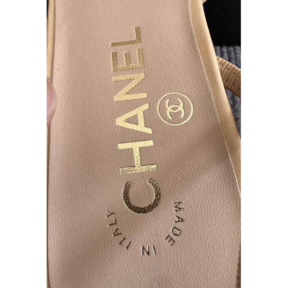 Chanel Slingback leather ballet flats - image 8