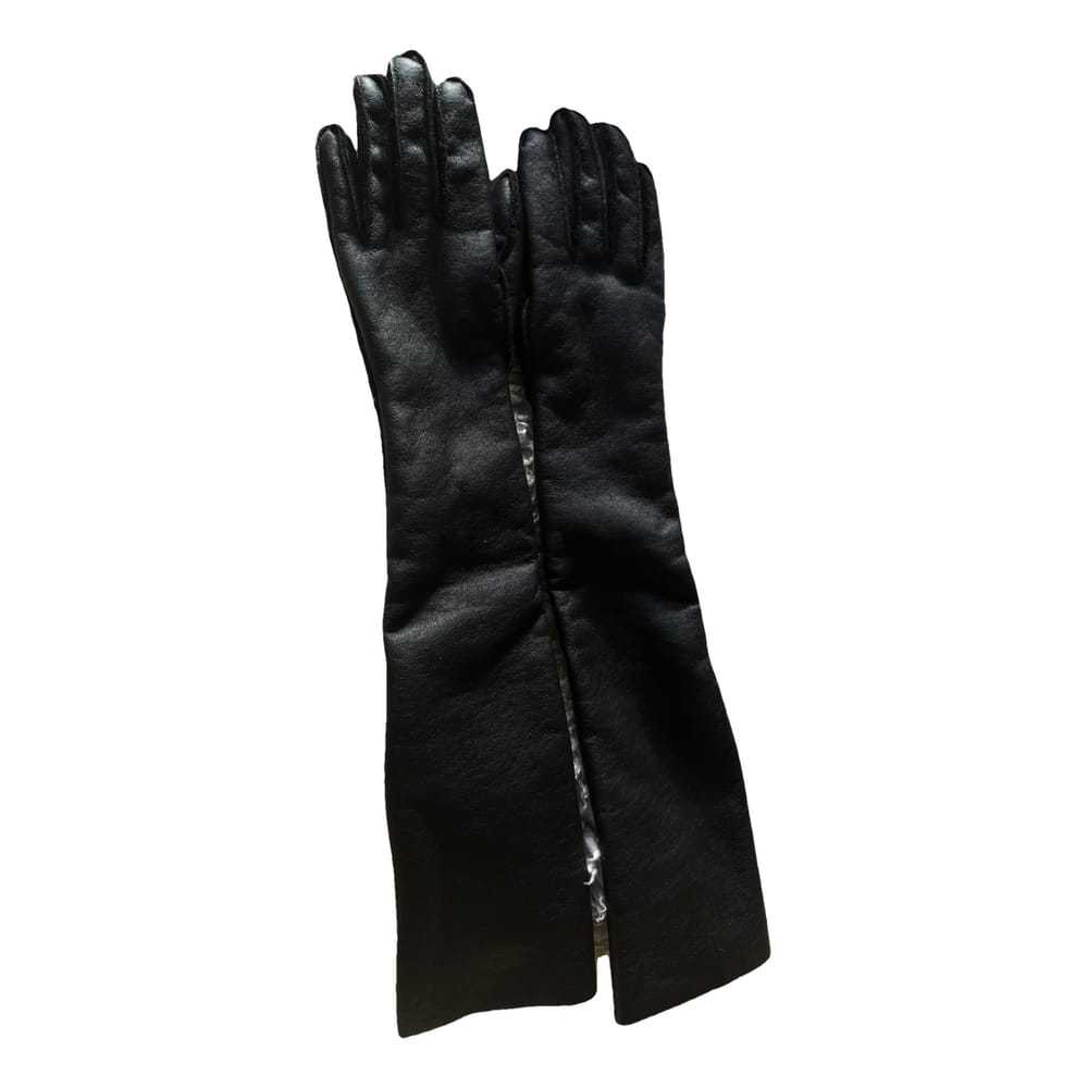 MM6 Leather long gloves - image 1