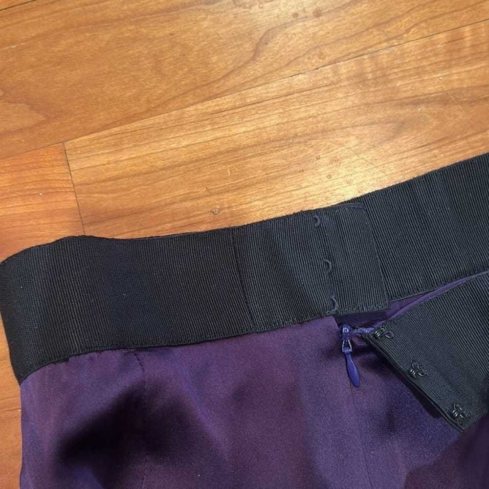 Valentino Garavani Silk mid-length skirt - image 10