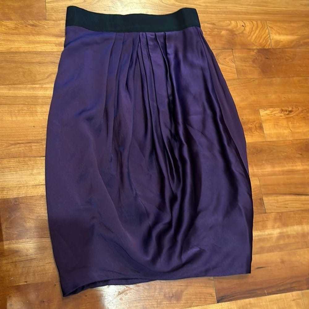 Valentino Garavani Silk mid-length skirt - image 5