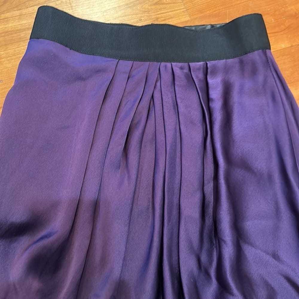 Valentino Garavani Silk mid-length skirt - image 6