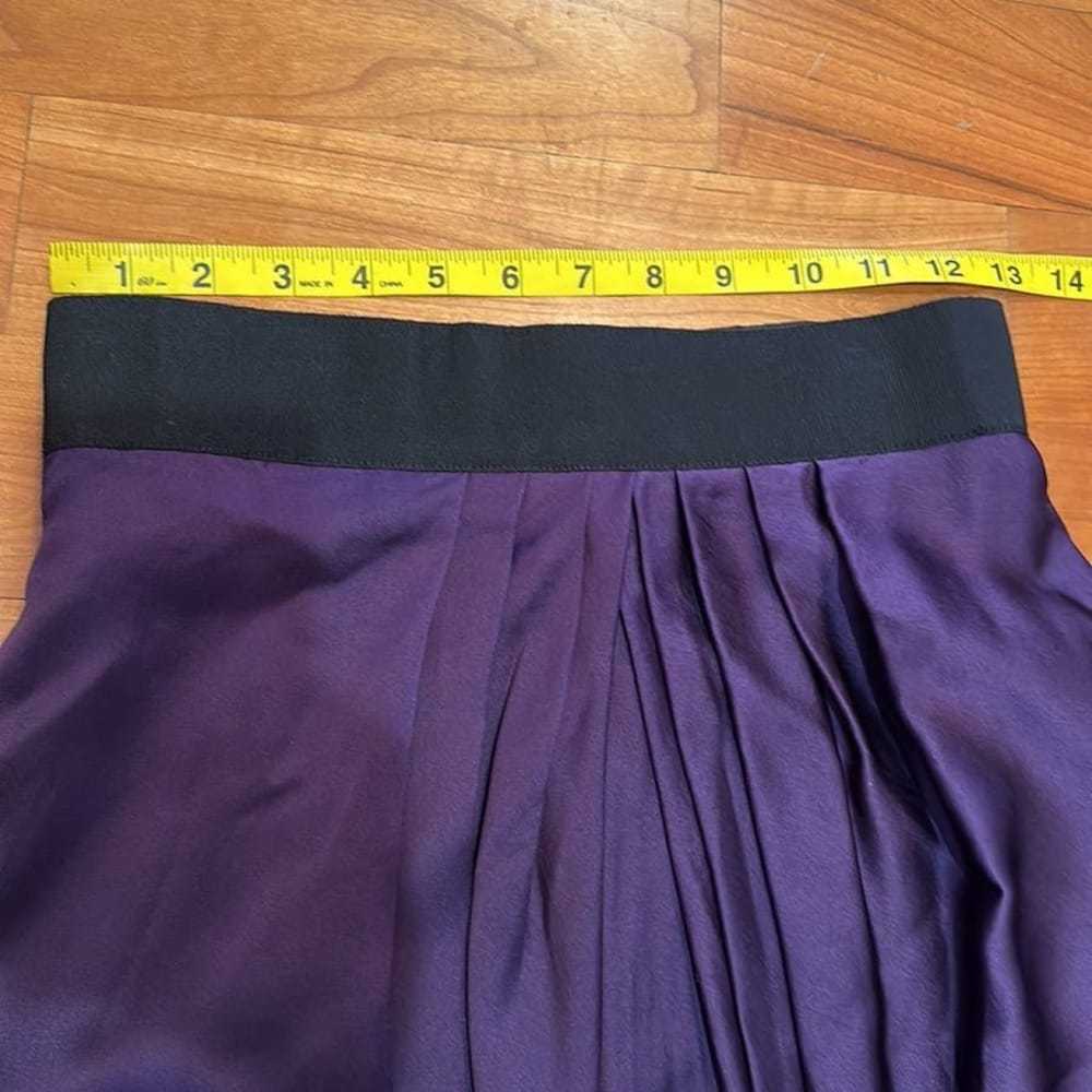 Valentino Garavani Silk mid-length skirt - image 7