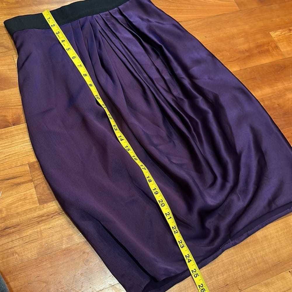 Valentino Garavani Silk mid-length skirt - image 8