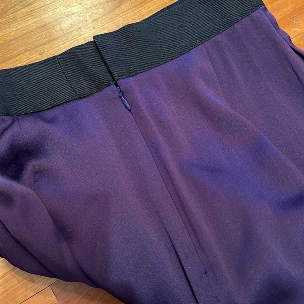 Valentino Garavani Silk mid-length skirt - image 9