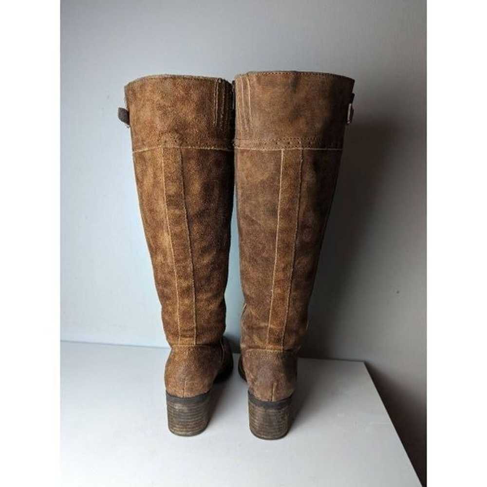 BORN Polly Brown Suede Knee High Boot Size 7.5M-WC - image 5