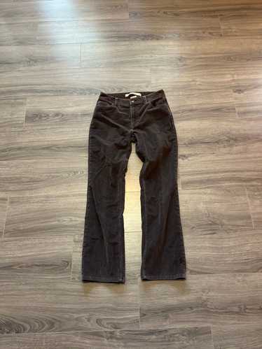 Gap × Vintage Y2K Gray Corduroy Boot Cut Pants Gap