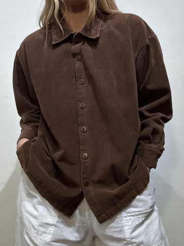 Vintage Brown Corduroy Shirt