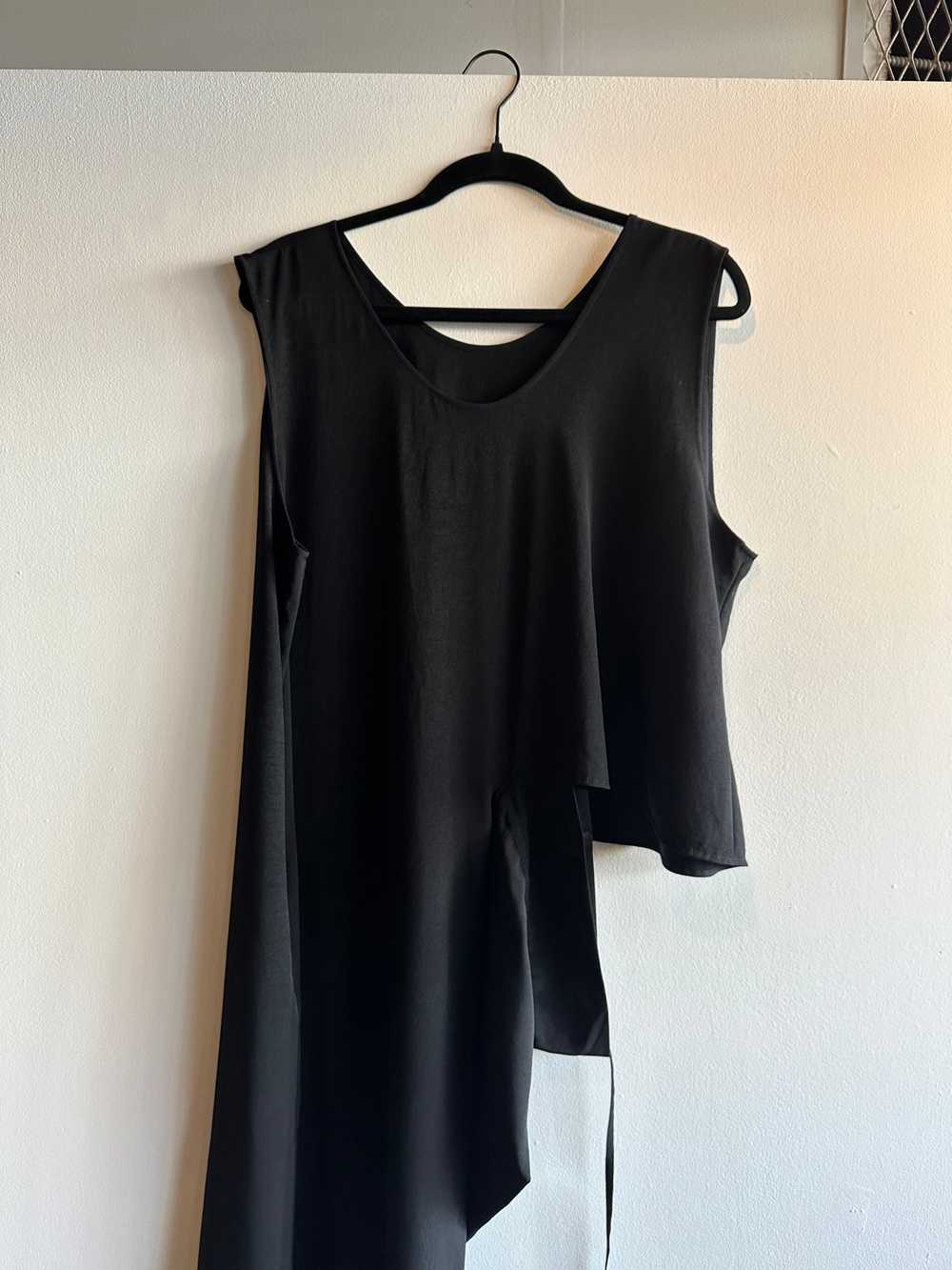 Michiko by Y’s Black Cutout Sleeveless Dress - image 1