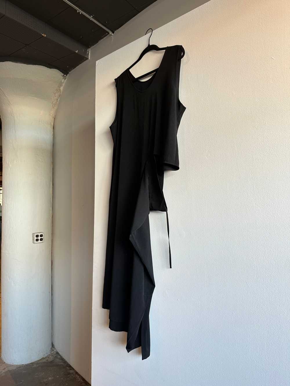 Michiko by Y’s Black Cutout Sleeveless Dress - image 2
